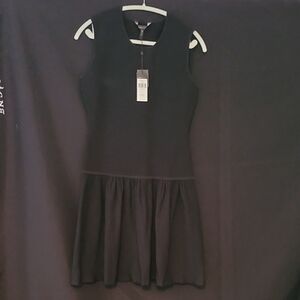 BCBGMaxAzria Elegant Black Sleeveless Mini Dress